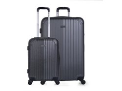 Conjunto de Maletas de Viaje ITACA T71517 ABS Negro