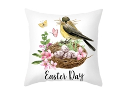2026-funda De Almohada Con Estampado De Dibujos Animados Lindo Cierre Cremallera Oculto Cuadrado 45x45cm