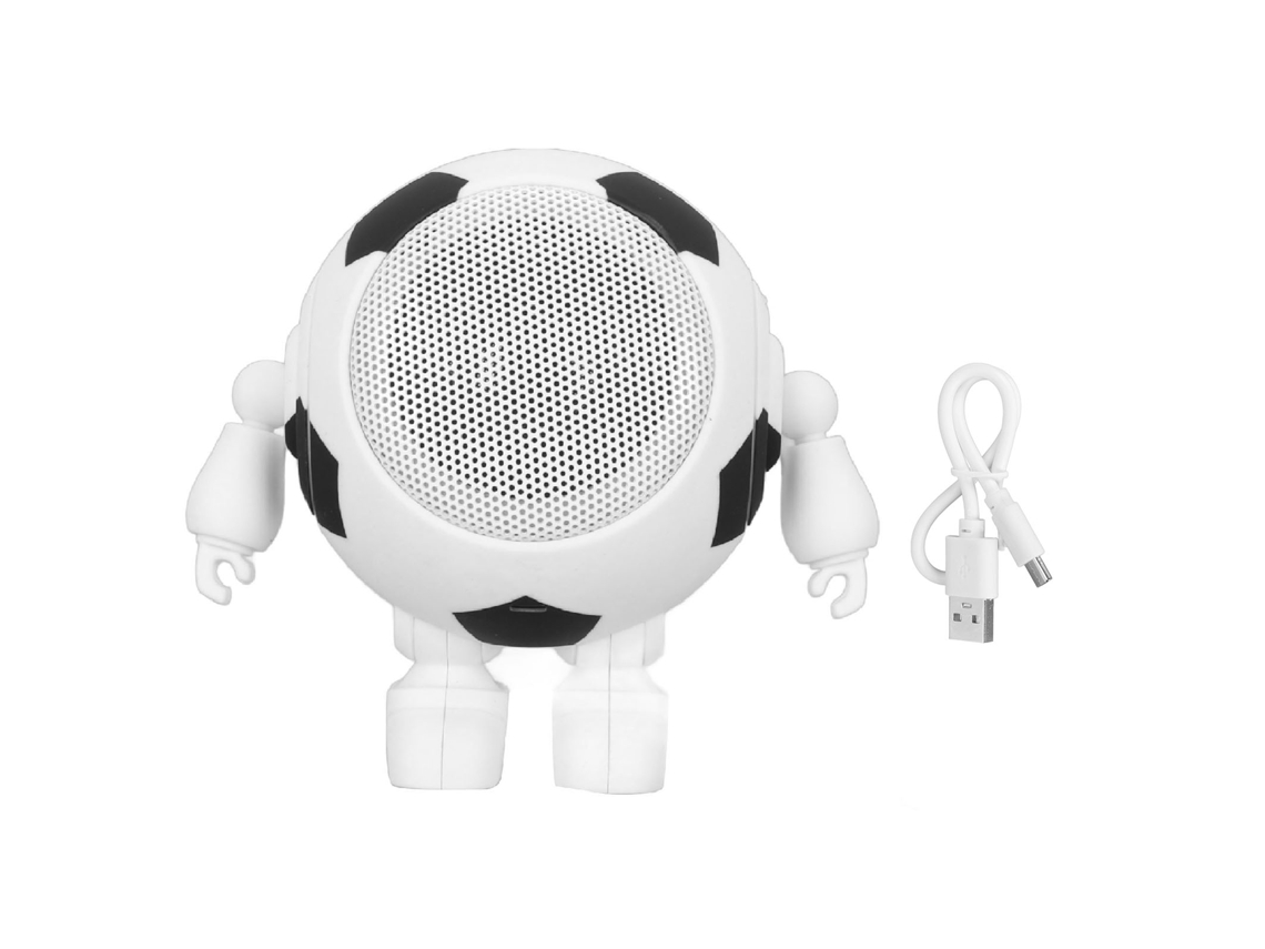 Altavoz Estéreo Portátil Pequeño Con Bluetooth 5.0 Y Conexión Serial Inalámbrica - Blanco