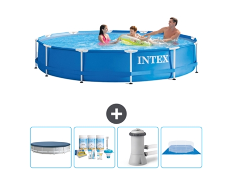 Piscina Tubular INTEX 28210NP-CB1 (6503 L - 366x76cm)