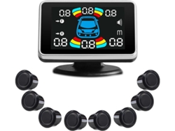 8 Sensores De Aparcamiento Parktronic Para Coches Con Radar Electrónico De Marcha Atrás