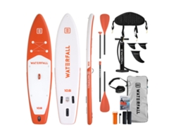 Tabla De Stand Up Paddle Waterfall 10.6 All In One Coral Pro (Incluye Respaldo Para Asiento + Adaptador De Pala A Remo)
