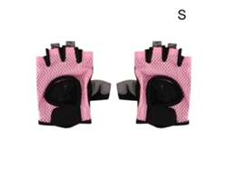 Guantes Elásticos Transpirables Para Fitness, Ciclismo, Entrenamiento, Antideslizantes, Sin Dedos, Talla S