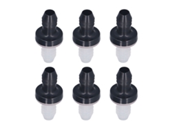 6 Válvulas De Retención De Plástico De 3/8 De Pulgada En Línea De 10 Mm Para Gas Líquido Cdps6 Pp Sílice
