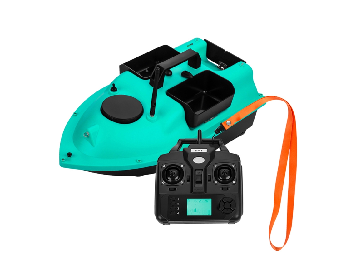 Barco de pesca con cebo GPS inalámbrico (16 puntos de seguimiento GPS, función de retorno automático)