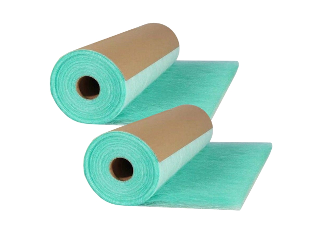 Conjunto 2 Rollos Filtros Suelo DISPIVAL Cabina Paint Stop (1,5x20 m)