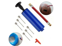 Bomba De Aire Para Balones Con 7 Agujas, Adaptador De Manguera Para Fútbol, Baloncesto, Voleibol, Rugby, 10 Piezas/set