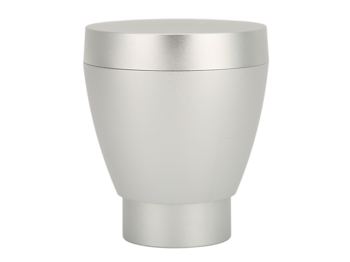 Taza para molinillo de café Eureka Mignon de 60 g, color plata.