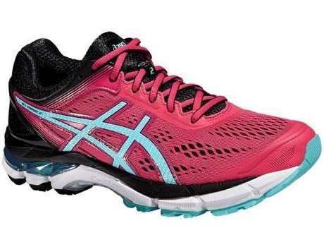 Zapatillas ASICS Gelpursue 2 Mujer (37.5 - Azul y Rosa)