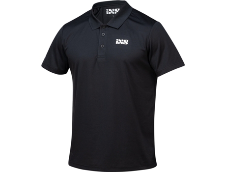 Polos para Hombre IXS Team Active Negro para Moto (Talla:2XL)