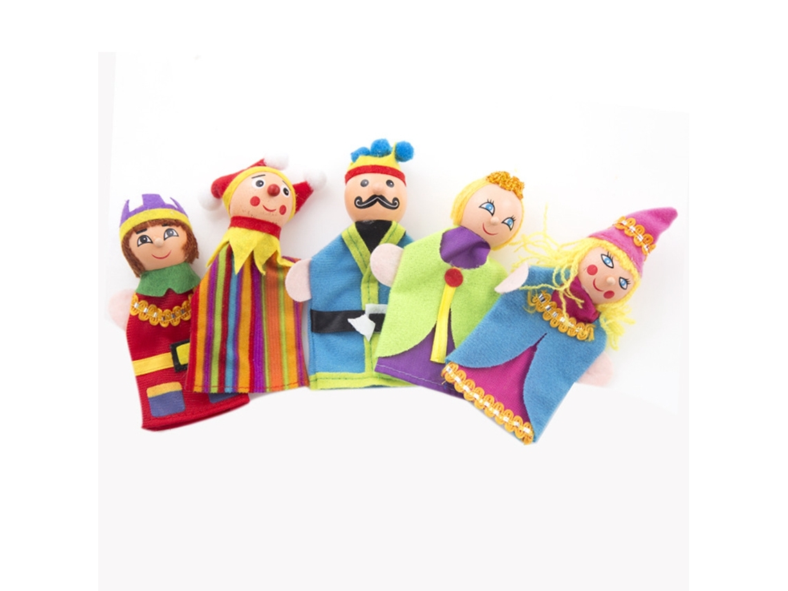 Marionetas De Dedo Coloridas Para Bebés, Juguetes Educativos, Para Contar Cuentos, 5 Piezas/set
