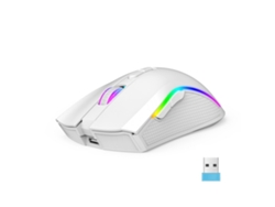 Ratón Gaming T90 Rgb Inalámbrico 4800dpi Blanco Veanxin