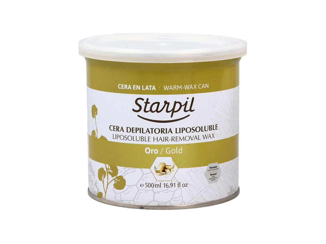 Cera Depilatória Corporal Starpil Dourado (500 ml)