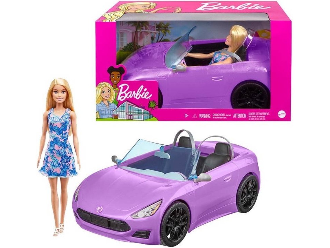 MATTEL Barbie: su descapotable (Edad Mínima: 3)