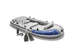 Bote Inflable INTEX Plateado Plástico
