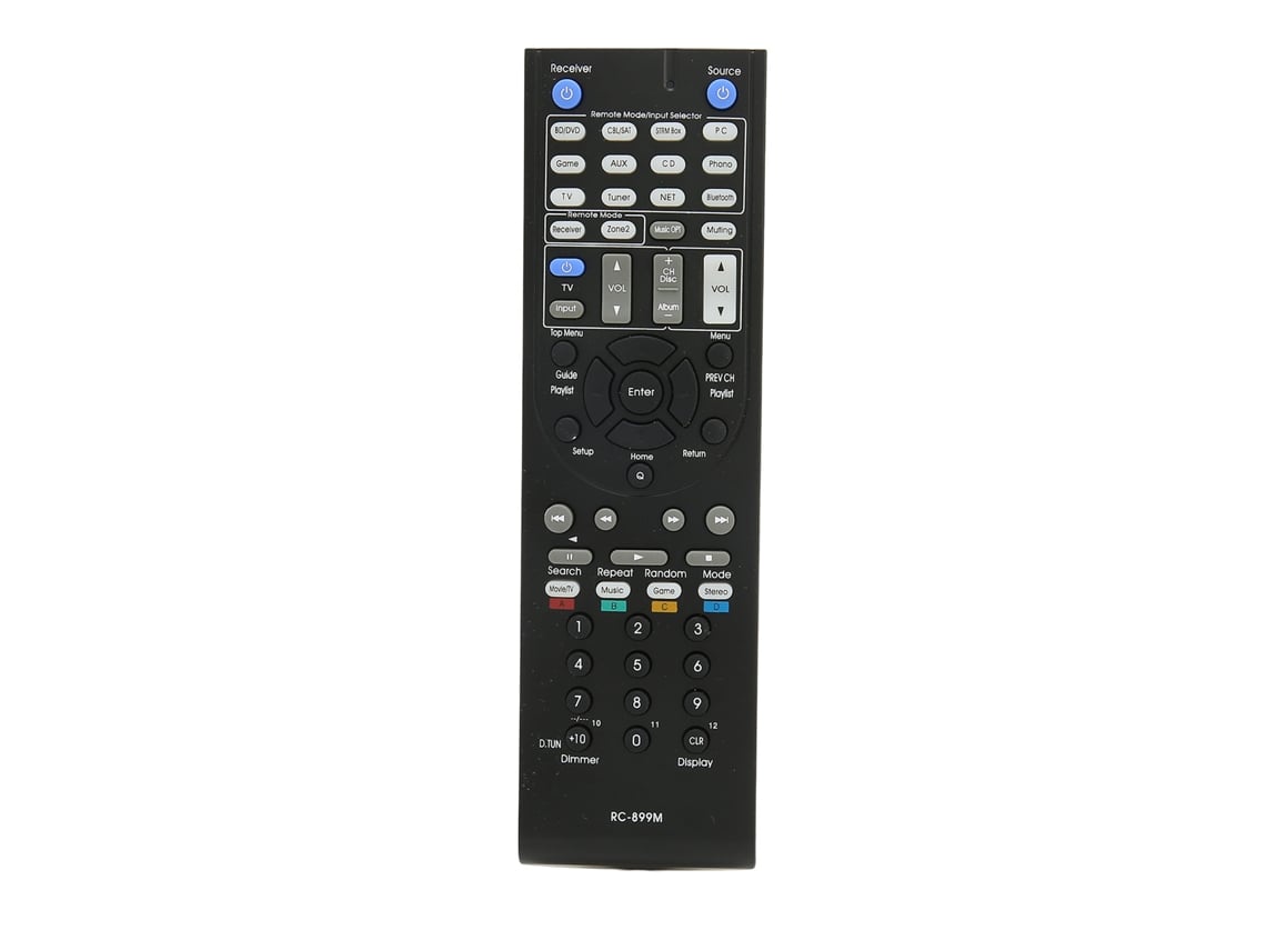 Control Remoto De Repuesto Rc 899m Para Receptor Av Integra Dtr 20.7 Dtr 30.7 Dtr20.7 Dtr30.7 Dtr207 Dtr307