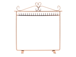 Caja De Joyería Redonda De Esmalte Con Diseño De Colibrí Rosa Para Decoración Y Organización.