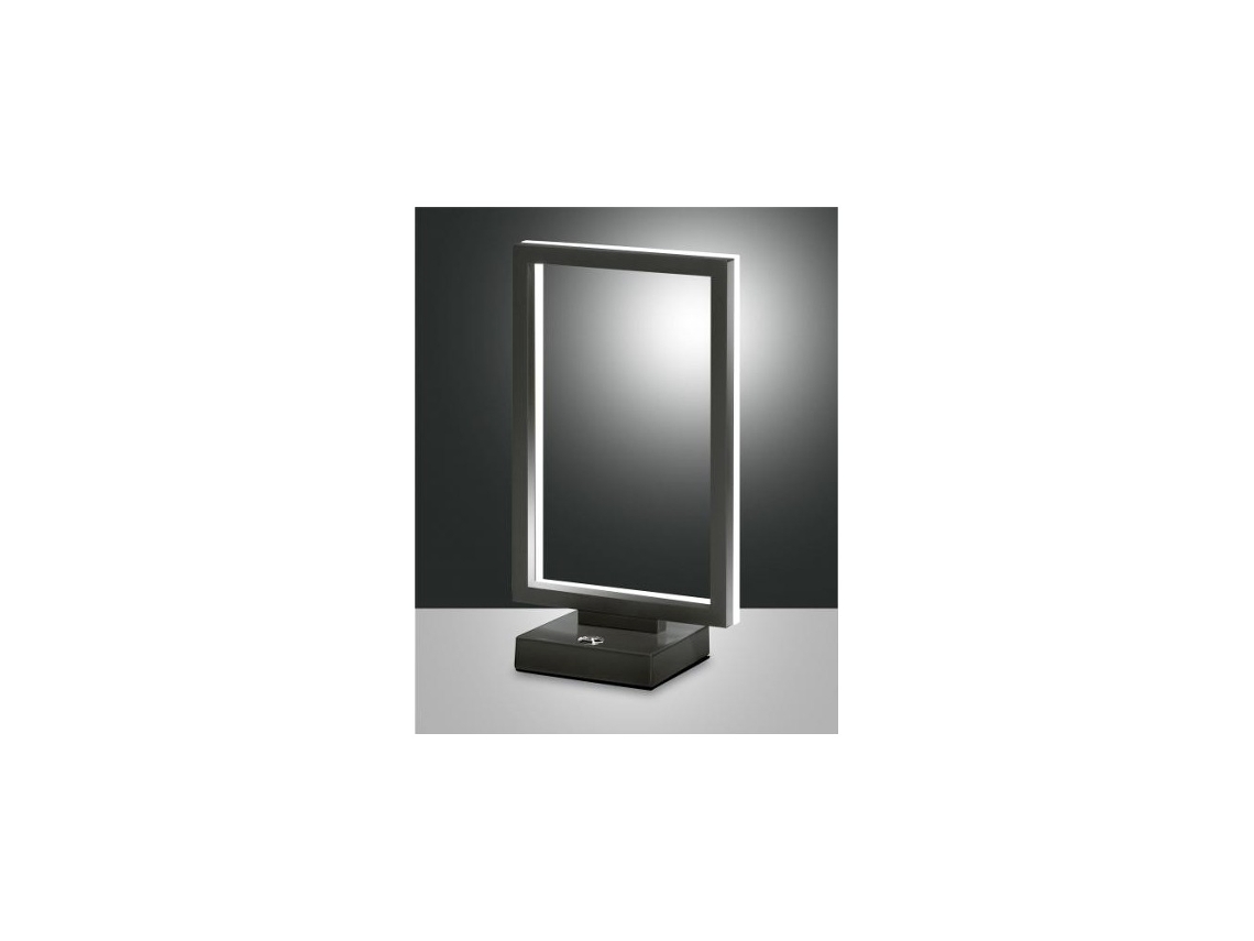 Lámpara de mesa LED BARD 15W Antracita 3394-30-282 FABAS LUCE