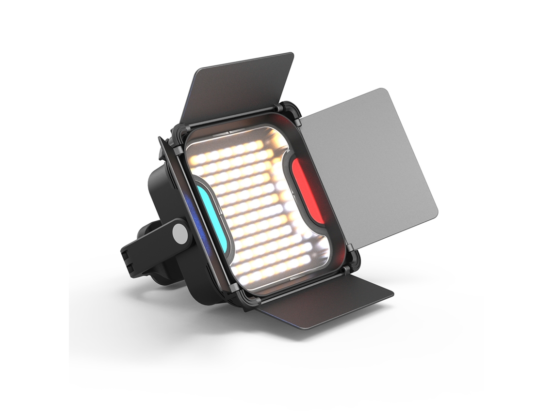 Luz LED portátil regulable para fotografía y vídeo, panel de luz de relleno LED profesional.