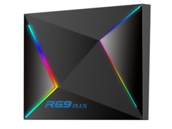 Caja de TV inteligente Yuysan R69plus 8K UHD Android 14 Wifi6 1000m WLAN 2GB 16GB