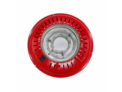 Brasero Eléctrico 3 Modos de Potencia 300W/500W/800W Rojo Ø34x9.5cm Raydan Home