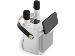 Altavoz Portátil Bluetooth De Alta Potencia Para Karaoke Con Sonido Envolvente.
