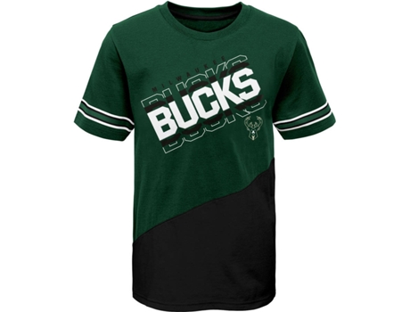 Camiseta de Niños para Baloncesto OUTERSTUFF Milwaukee Bucks Verde (5/6 Años)