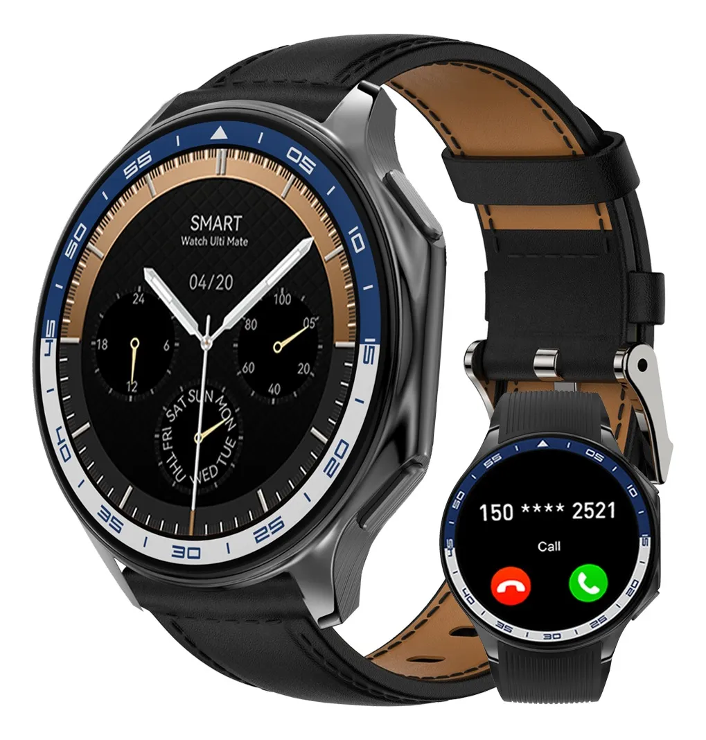 Reloj inteligente para hombre con Bluetooth, llamadas y brújula, IP68, vayotoy