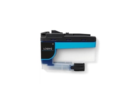 Cartucho de Tinta Compatible Brother Lc424 Lc424C - Azul