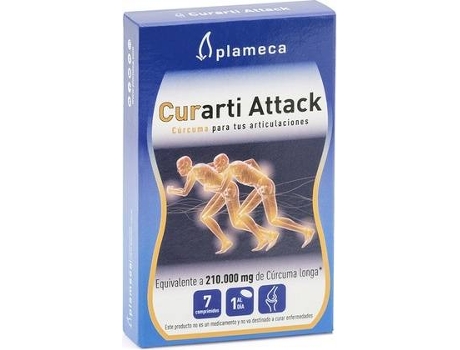 Complemento Alimentar PLAMECA Curarti Attack (7 comprimidos)