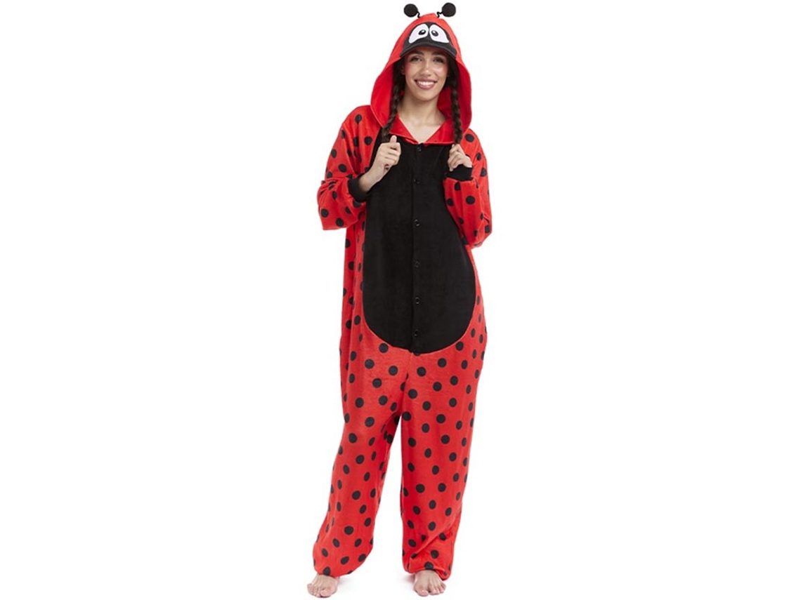 Disfraz de Pijama Mariquita para adulto
