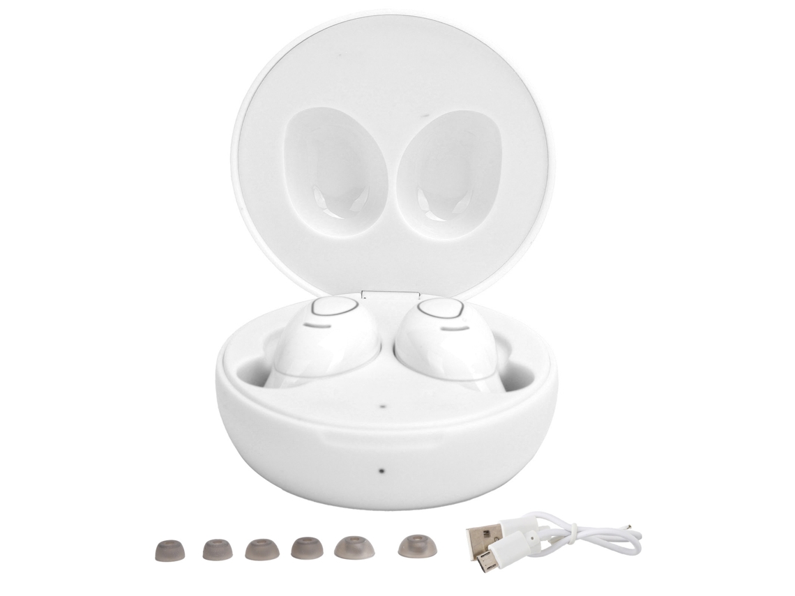 Auriculares Inalámbricos Bluetooth Mini Tws Estéreo Con Reducción De Ruido Y Control Táctil (blanco)