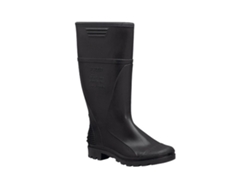 Bota Agua Caña Alta Negra