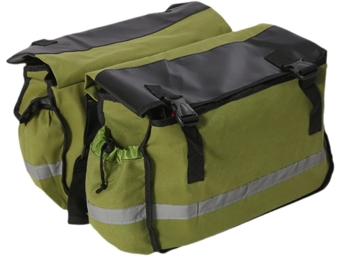 Alforja Doble Para Bicicleta Harilla, Apta Bicicletas De Carretera Montaña, Bolsa Portaequipajes Trasero,