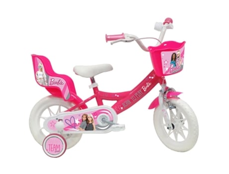Bicicleta 12´´ Rosa Rapazbarbie