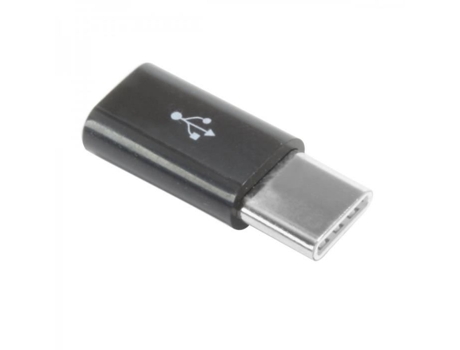 Adaptador de cargador Micro USB hembra a tipo C macho