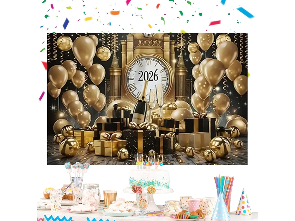 Decoraciones de Nochevieja de 2,13 m x 1,52 m | École Chaberlu