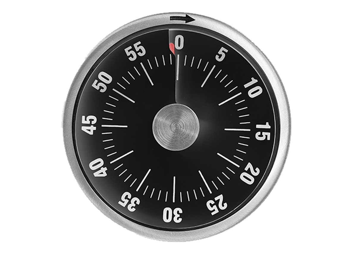 Reloj visual de 60 minutos para niños y adultos, temporizador mecánico de cocina con soporte magnético