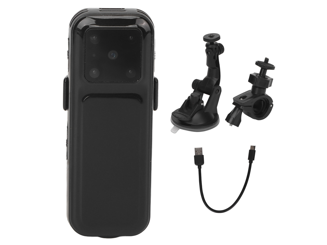 Grabador De Video Mini Visión Nocturna Hd Reducción De Ruido Pequeña Cámara De Auto 64g