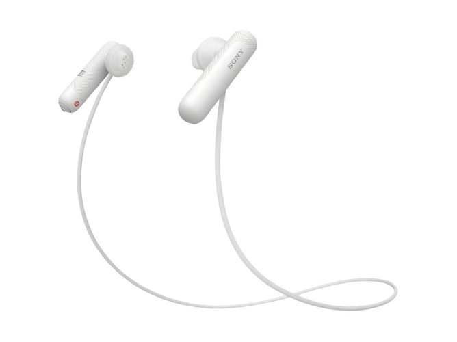 Auriculares Bluetooth SONY Wisp500 (In Ear - Micrófono - Blanco)