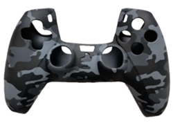 Protector de pantalla de silicona ZYBLSSBB para mando de PS5, antideslizante, para Dualsense, negro.