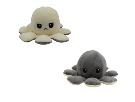 Muñeco Octopu de Peluche Con Tapa de Doble Cara Q