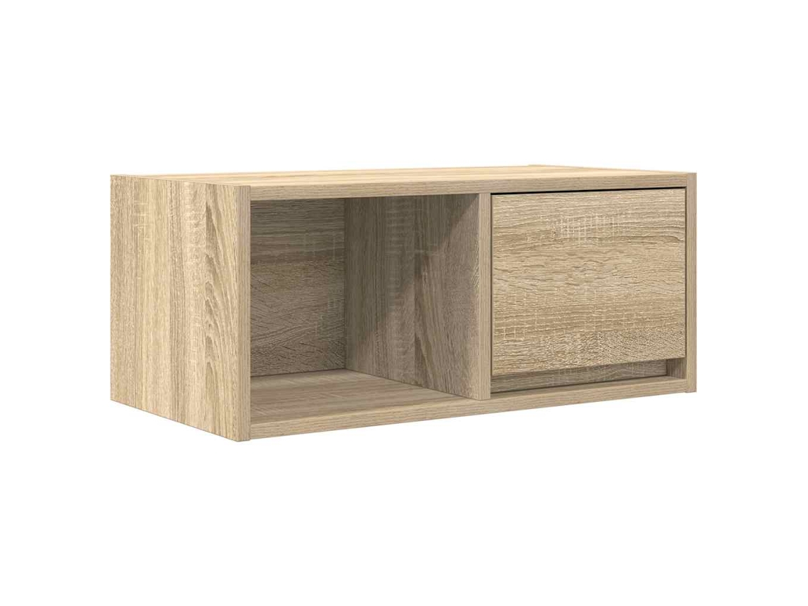 Maison Exclusive - Mueble Para Tv Madera Contrachapada Roble Ahumado 60x31x25,5 Cm