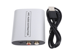 Convertidor De Audio Hdmi Arc A Salida Estéreo Analógica Av Lr De 3,5 Mm Para Hdtv