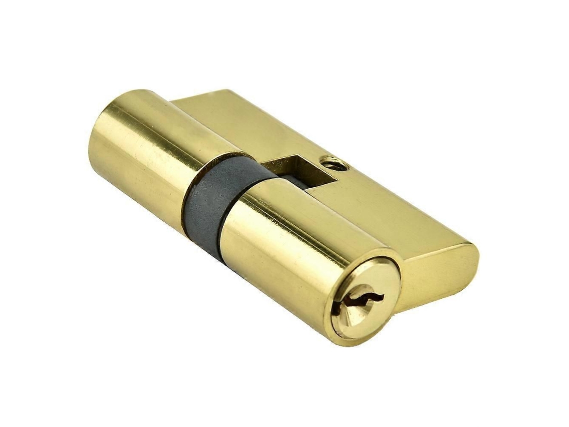 Cilindro De Fechadura De Cobre De 60 Mm Com Abertura Dupla, Sistema Antifurto Para Portas, Com Chaves.
