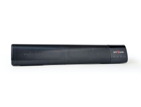 Gembird Barra de sonido 2.0 2X5W Bluetooth Negro