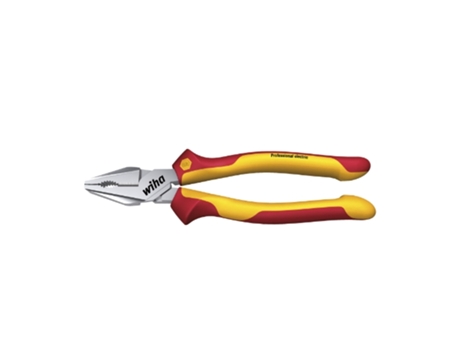 WIHA Alicates universales Professional electric con DynamicJoint® y OptiGrip con filo de corte extralargo (26717)