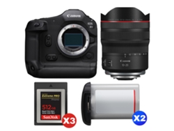 Canon Eos R1 + Rf 10-20mm F/4 L Is Stm + 3 Sandisk 512gb Extreme Pro Cfexpress Type B + 2 Canon Lp-e19 + Ebook “20 Consejos Para Fotos Que Impactan”