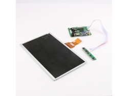 Placa De Controladora De Video Para Display Tft Lcd De 10.1" Raspberry Pi Con Control Hdmi Vga