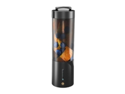 Exprimidor Eléctrico De Frutas, Licuadora Portátil Eléctrica, 450 Ml (negro) Czhhmart